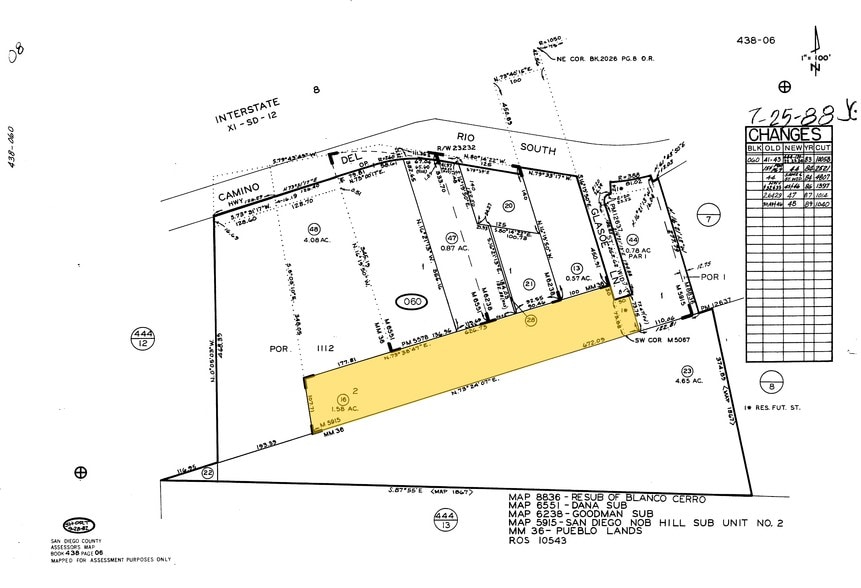4835 Glasoe Ln, San Diego, CA à louer - Plan cadastral – Image 2 sur 4