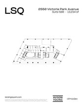 2550 Victoria Park Ave, Toronto, ON à louer Plan d’étage– Image 1 sur 1