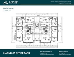 31368 Nichols Sawmill Rd, Magnolia, TX à louer Plan d’étage– Image 2 sur 2