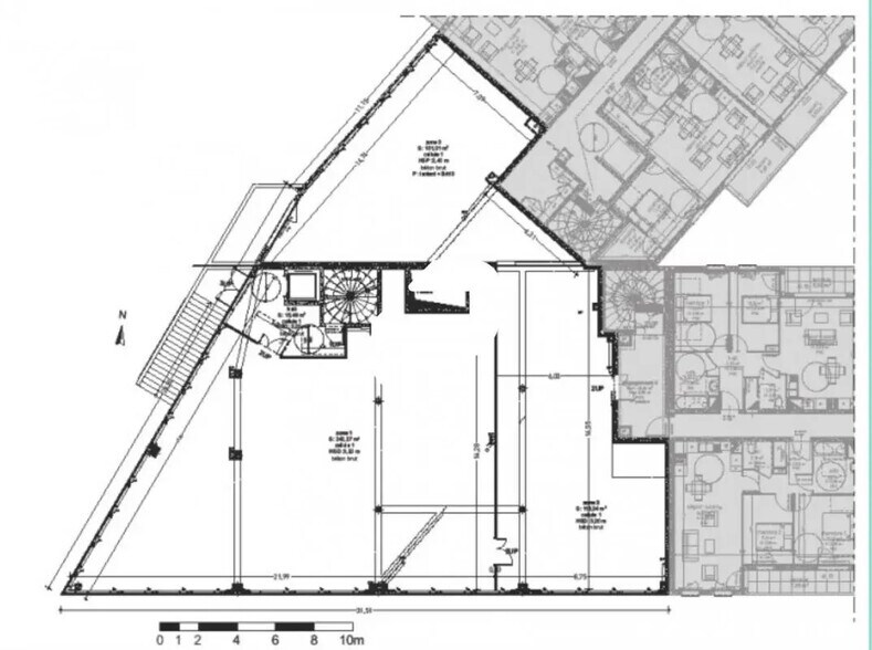 Bureau dans Aulnoy-lez-Valenciennes à louer - Plan d’étage – Image 3 sur 5