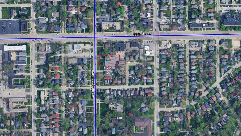 3755 N Washington Blvd, Indianapolis, IN à vendre - Aérien – Image 2 sur 14