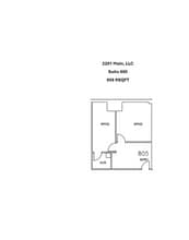2201 Main St, Dallas, TX à louer Plan d’étage type– Image 1 sur 1