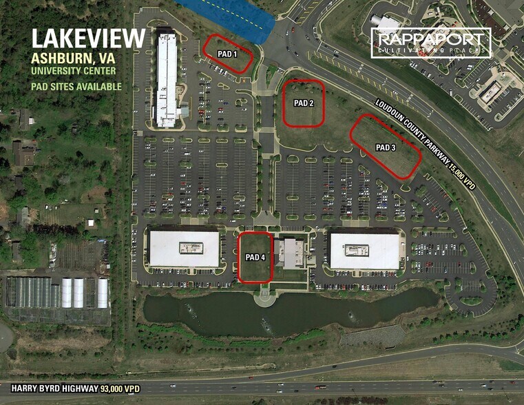 Harry Bryd Hwy, Ashburn, VA à louer - Plan de site – Image 2 sur 3