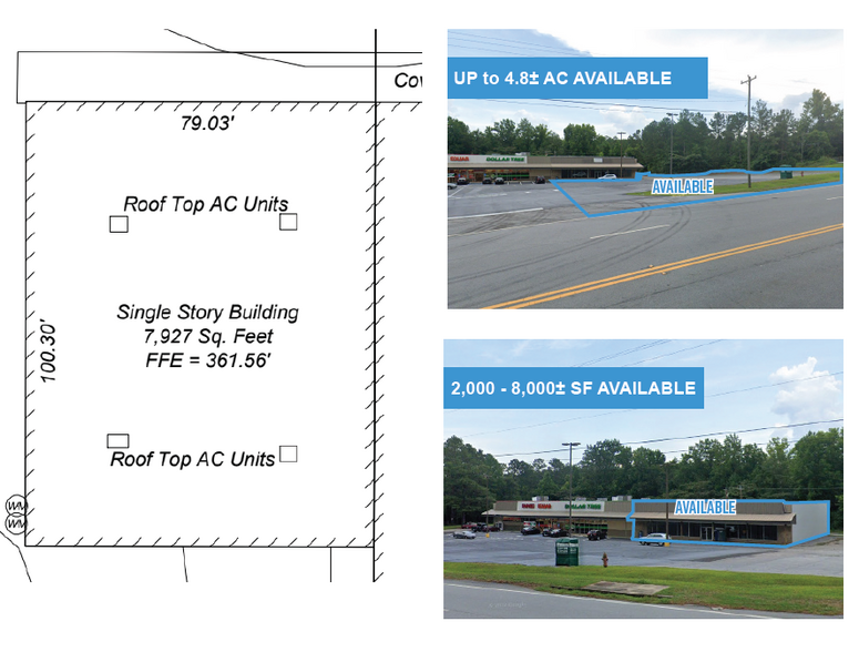 US-176 Hwy, Whitmire, SC à vendre - Photo de l’immeuble – Image 1 sur 3