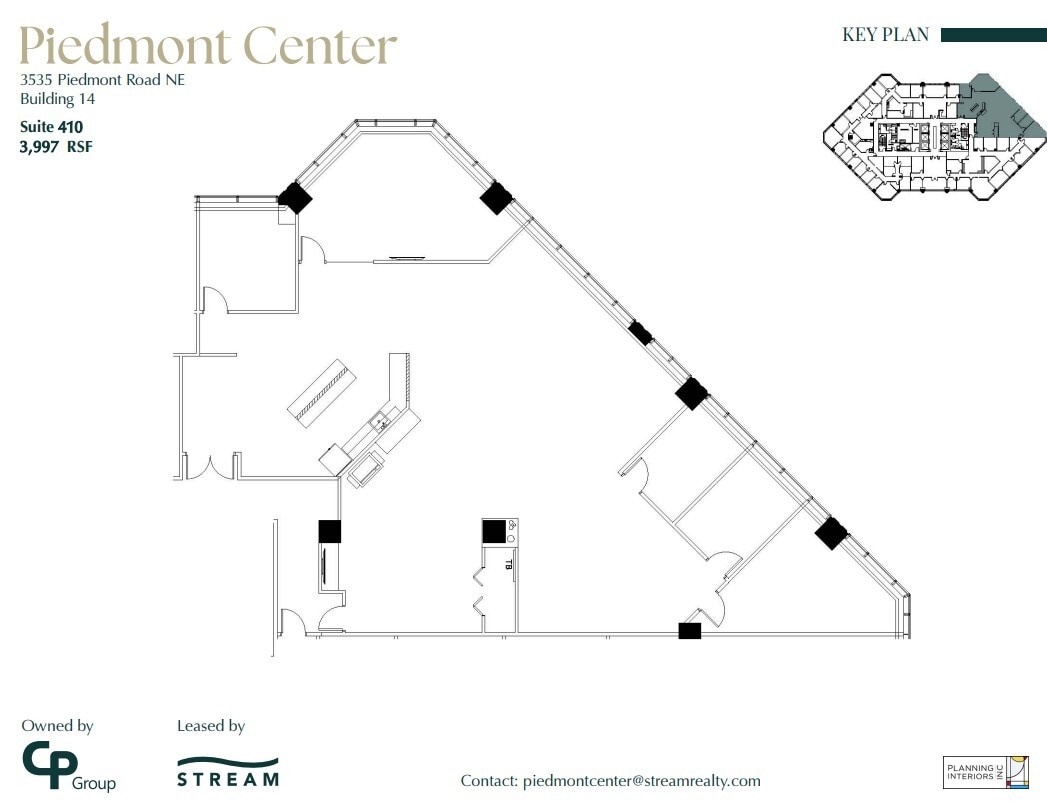 3495 Piedmont Rd NE, Atlanta, GA à louer Plan d’étage– Image 1 sur 1
