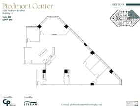 3495 Piedmont Rd NE, Atlanta, GA à louer Plan d’étage– Image 1 sur 1