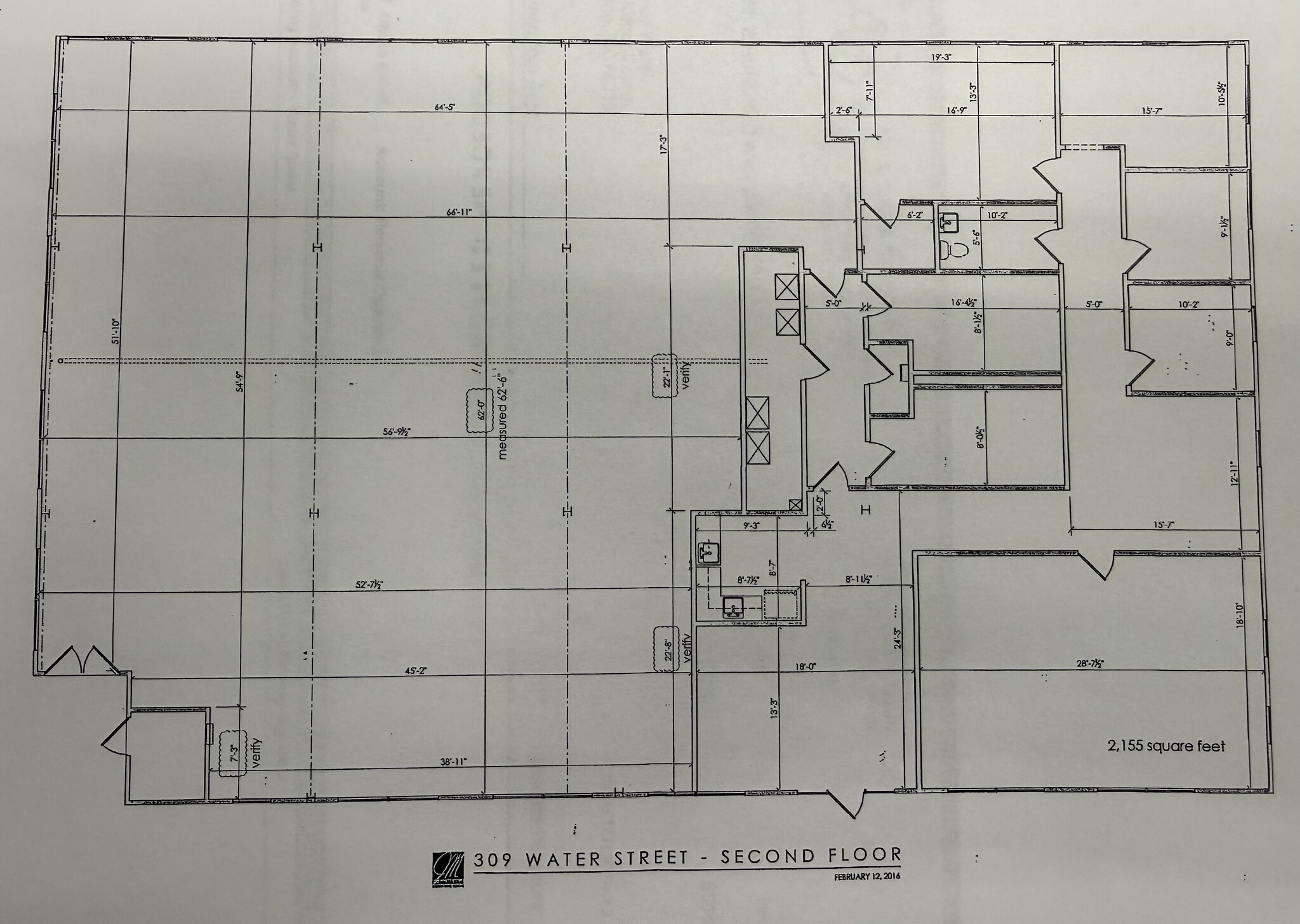 309 Water St, Boerne, TX à louer Plan d’étage– Image 1 sur 1