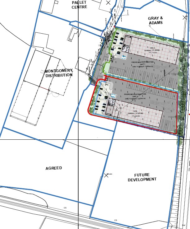 Ballynure Rd, Newtownabbey à louer Plan de site– Image 1 sur 2