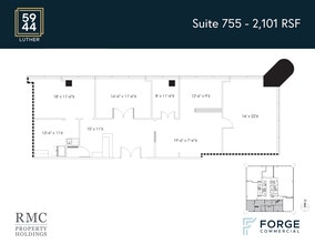 5944 Luther Ln, Dallas, TX à louer Plan d’étage– Image 1 sur 1