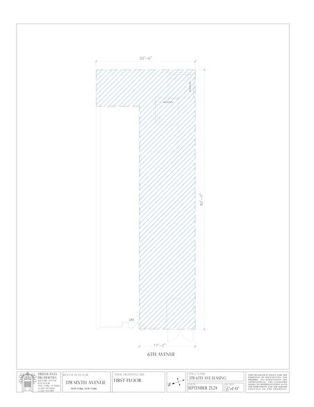 378 Sixth Ave, New York, NY à louer - Plan de site – Image 2 sur 2