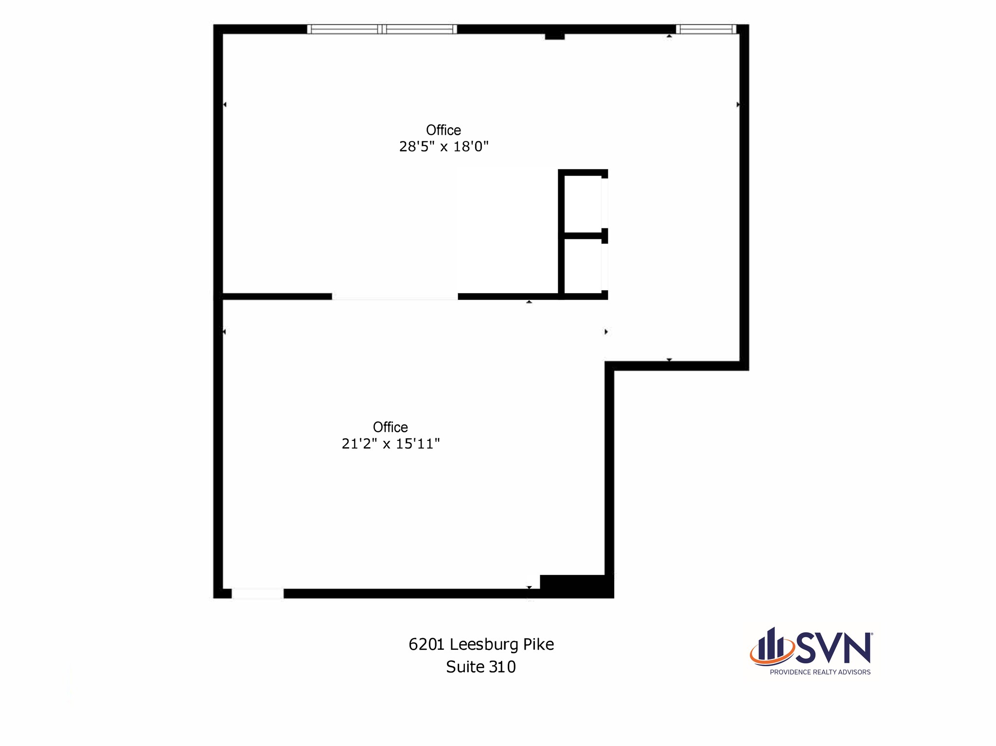 6201 Leesburg Pike, Falls Church, VA à louer Plan de site– Image 1 sur 1