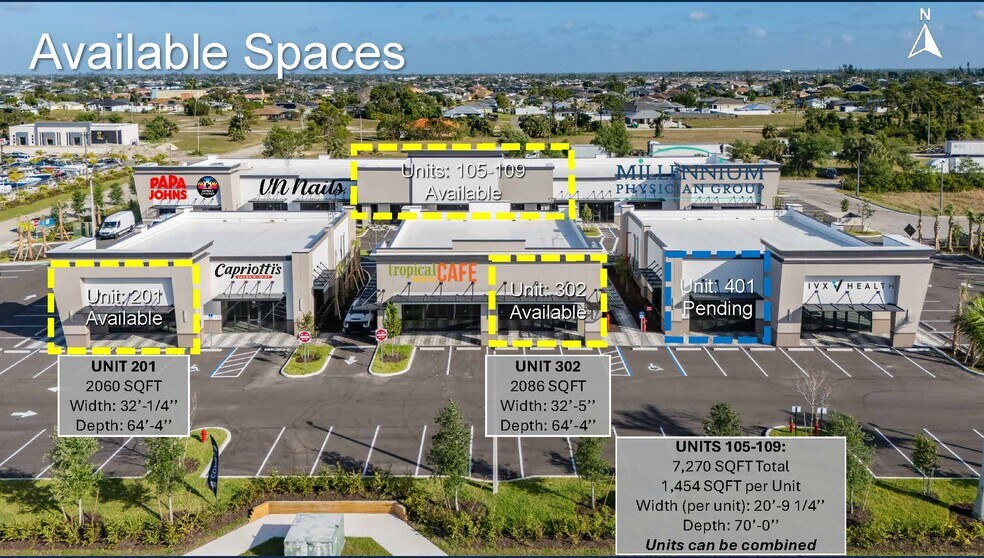 1019 SW Pine Island Rd, Cape Coral, FL à louer - Photo de l’immeuble – Image 3 sur 12