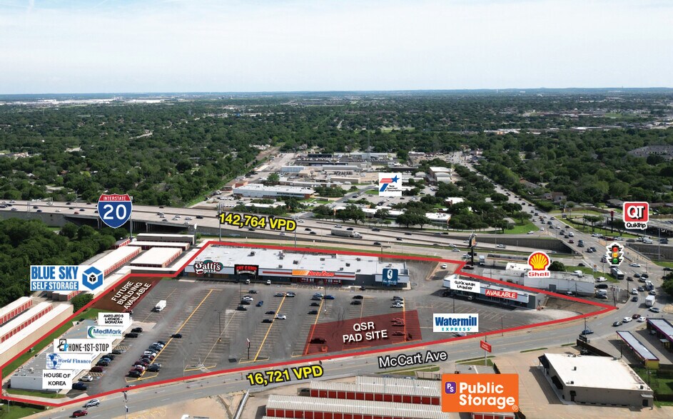 5215 McCart Ave, Fort Worth, TX à louer - Photo principale – Image 1 sur 5