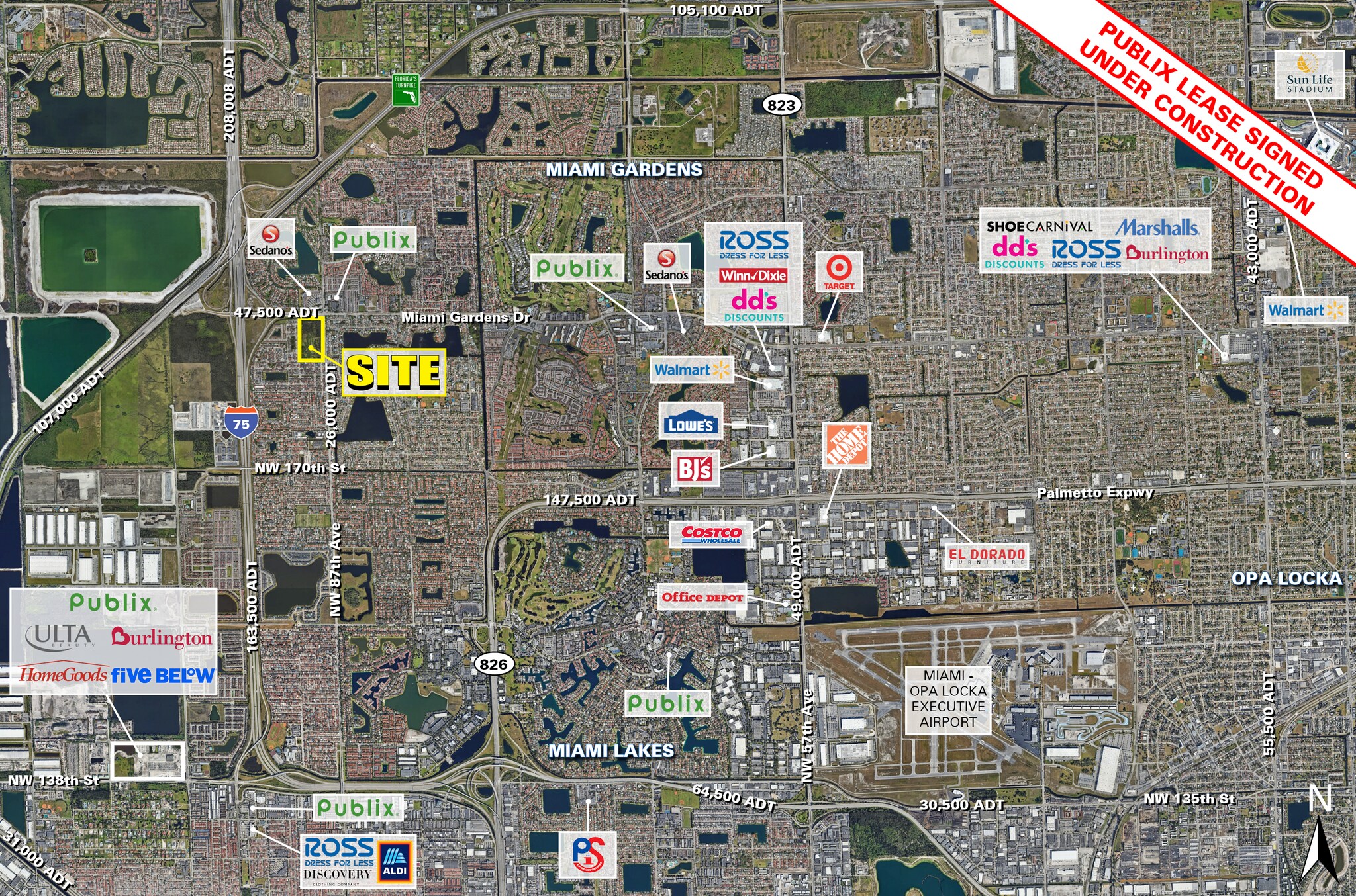 Miami Gardens Dr & NW 87th Ave, Miami Gardens, FL à louer Photo principale– Image 1 sur 6