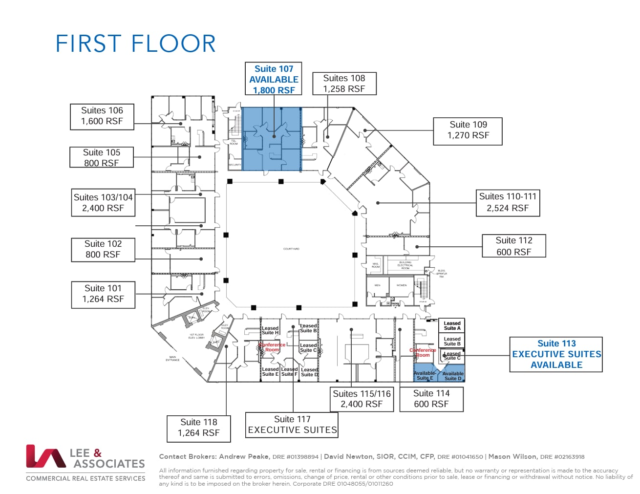 4740 Green River Rd, Corona, CA à louer Plan d’étage– Image 1 sur 1