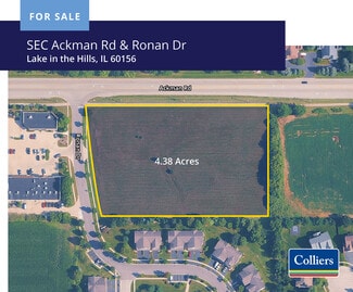 Plus de détails pour 0000 Ackman Rd, Lake In The Hills, IL - Terrain à vendre