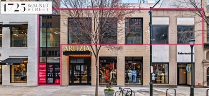 1723-1729 Walnut St, Philadelphia, PA à louer Photo de l’immeuble– Image 1 sur 3