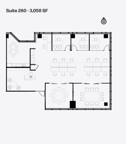 510 Burrard St, Vancouver, BC à louer Plan d’étage– Image 1 sur 1