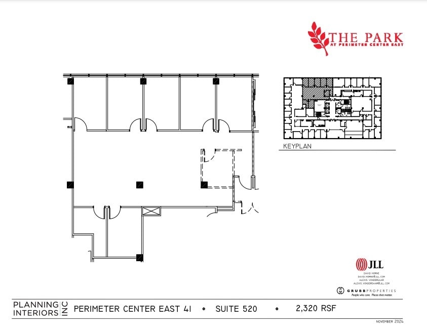41 Perimeter Ctr E, Atlanta, GA à louer Plan d’étage– Image 1 sur 1
