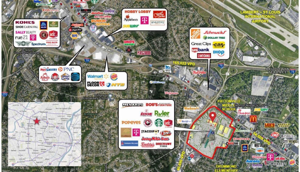 940-990 NW Plaza Dr, Saint Ann, MO à louer - Photo de l’immeuble – Image 2 sur 3