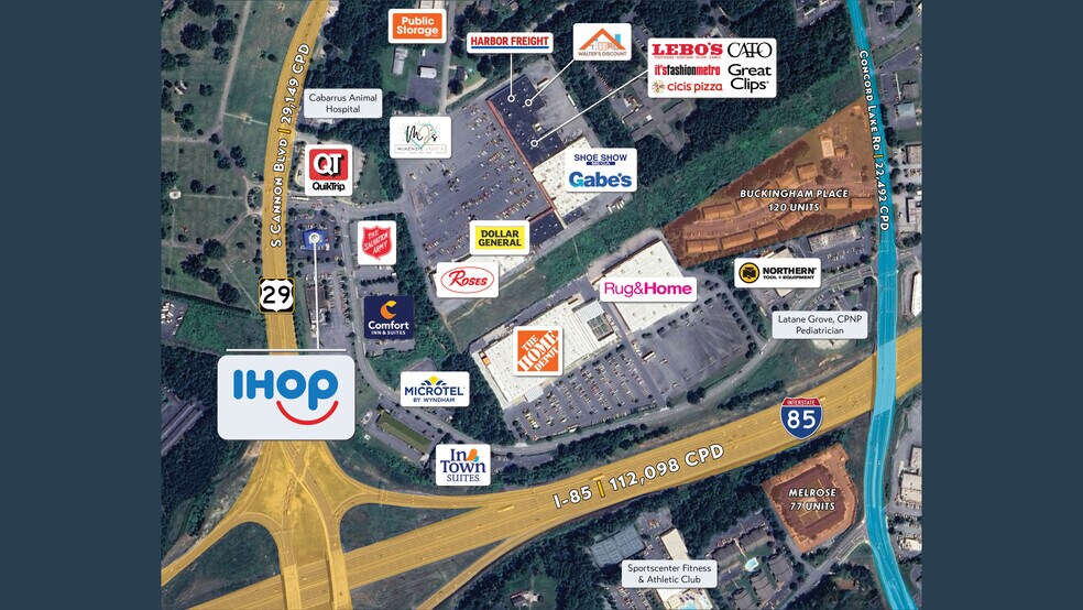 800 Cloverleaf Plz, Kannapolis, NC à vendre - Photo de l’immeuble – Image 3 sur 4