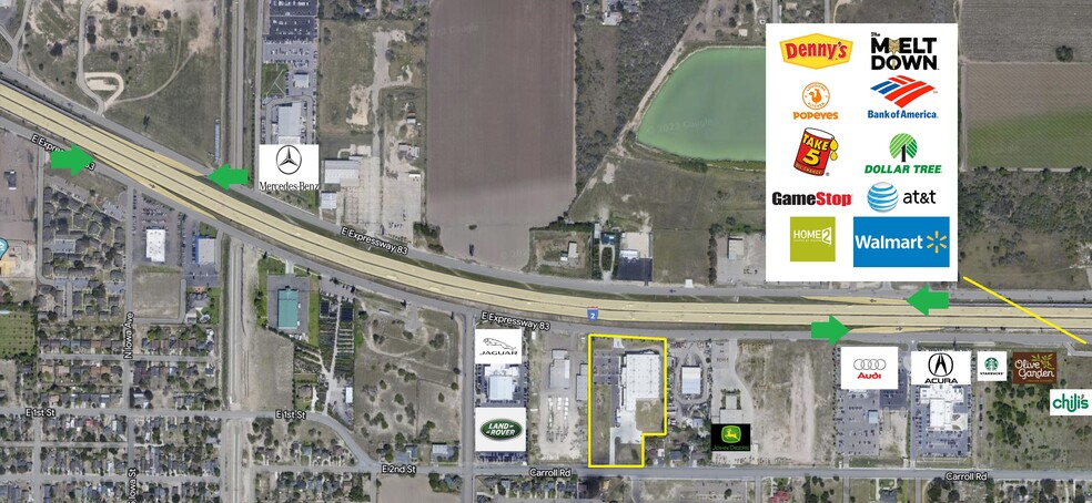 801 E Interstate Hwy 2, San Juan, TX à louer - Aérien – Image 2 sur 4