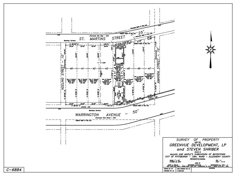 983 E Warrington Ave, Pittsburgh, PA à vendre - Plan de site – Image 3 sur 4