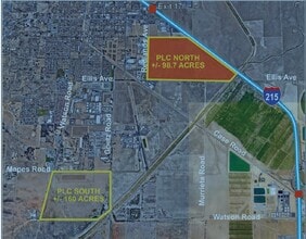 815 S Redlands Ave, Perris, CA - VUE AÉRIENNE  vue de carte