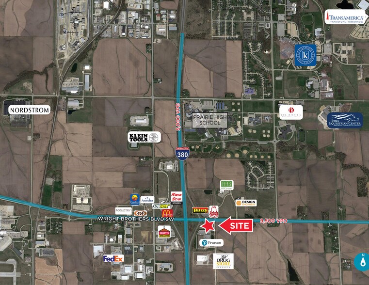 9040 Earhart Ln SW, Cedar Rapids, IA à vendre - Photo principale – Image 1 sur 9