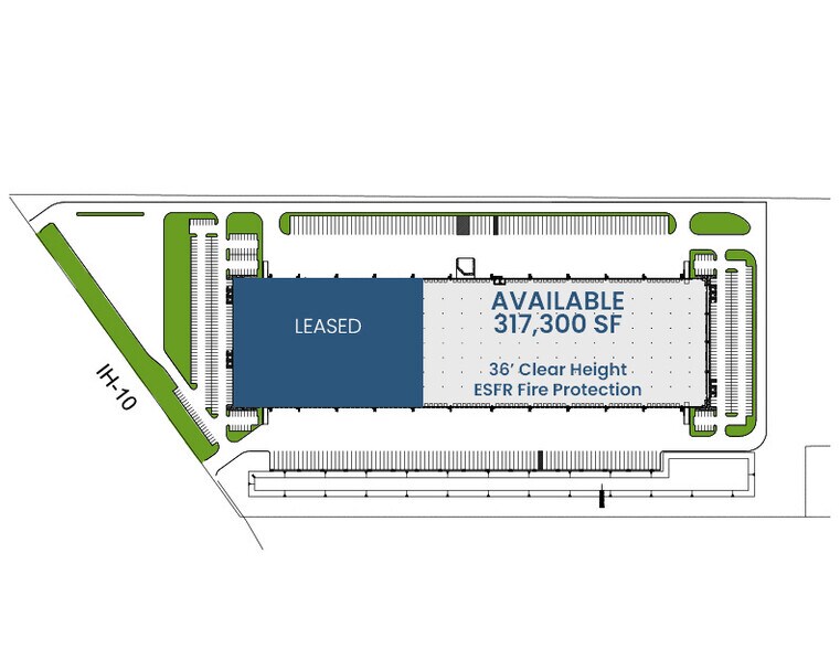7625 IH-10 E, San Antonio, TX à louer - Plan de site – Image 2 sur 14