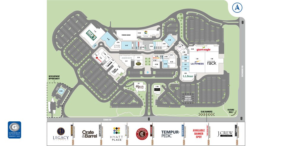 24149-25389 Cedar Rd, Lyndhurst, OH à louer - Plan de site – Image 3 sur 20