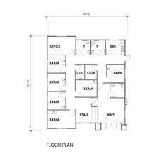 5145 Noble Ave, Visalia, CA à louer Plan d’étage– Image 1 sur 2