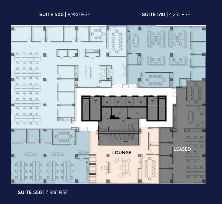 4040 N Fairfax Dr, Arlington, VA à louer Plan d’étage– Image 1 sur 1