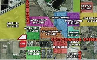 Plus de détails pour 2301-2455 Cottonwood Ave, San Jacinto, CA - Local commercial à louer
