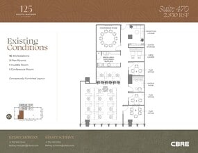 125 S Wacker Dr, Chicago, IL à vendre Plan d’étage– Image 1 sur 1