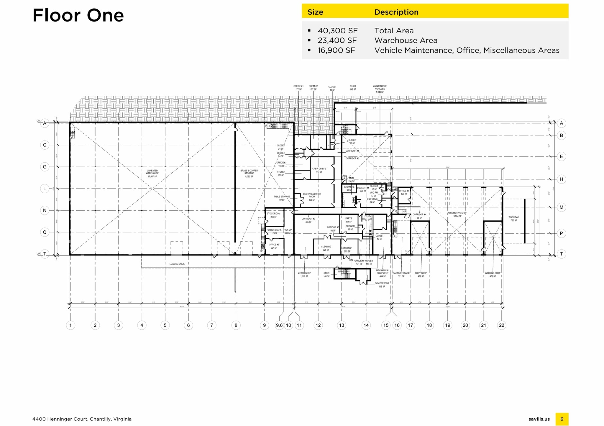 4400 Henninger Ct, Chantilly, VA à vendre Plan d’étage– Image 1 sur 7
