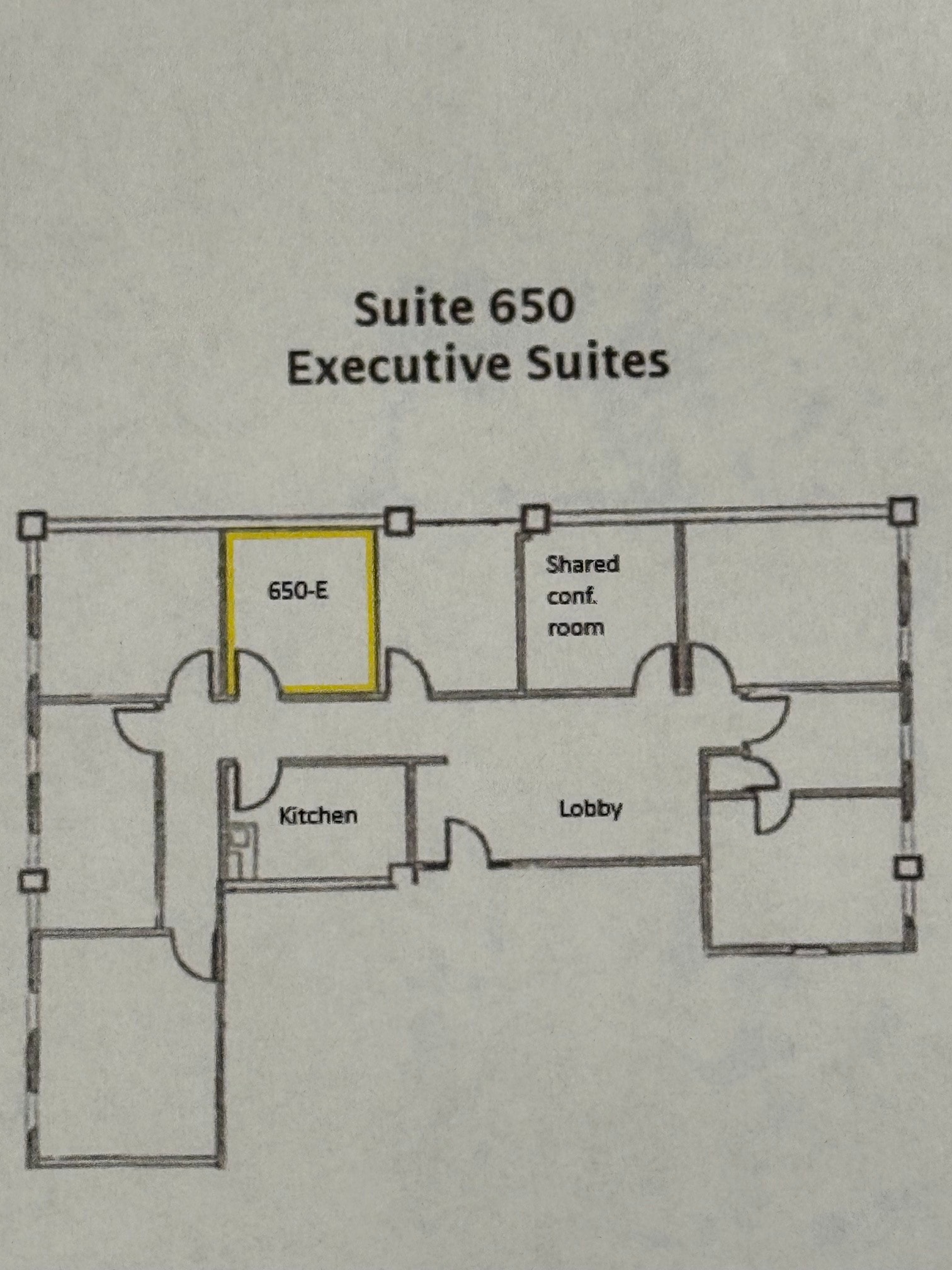1901 Central Dr, Bedford, TX à louer Plan d’étage– Image 1 sur 4