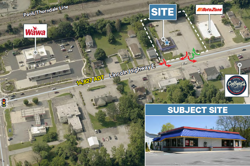3612 Lincoln Hwy, Thorndale, PA à vendre - Photo de l’immeuble – Image 2 sur 3