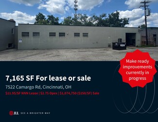 Plus de détails pour 7522 Camargo Rd, Cincinnati, OH - Industriel/Logistique à louer