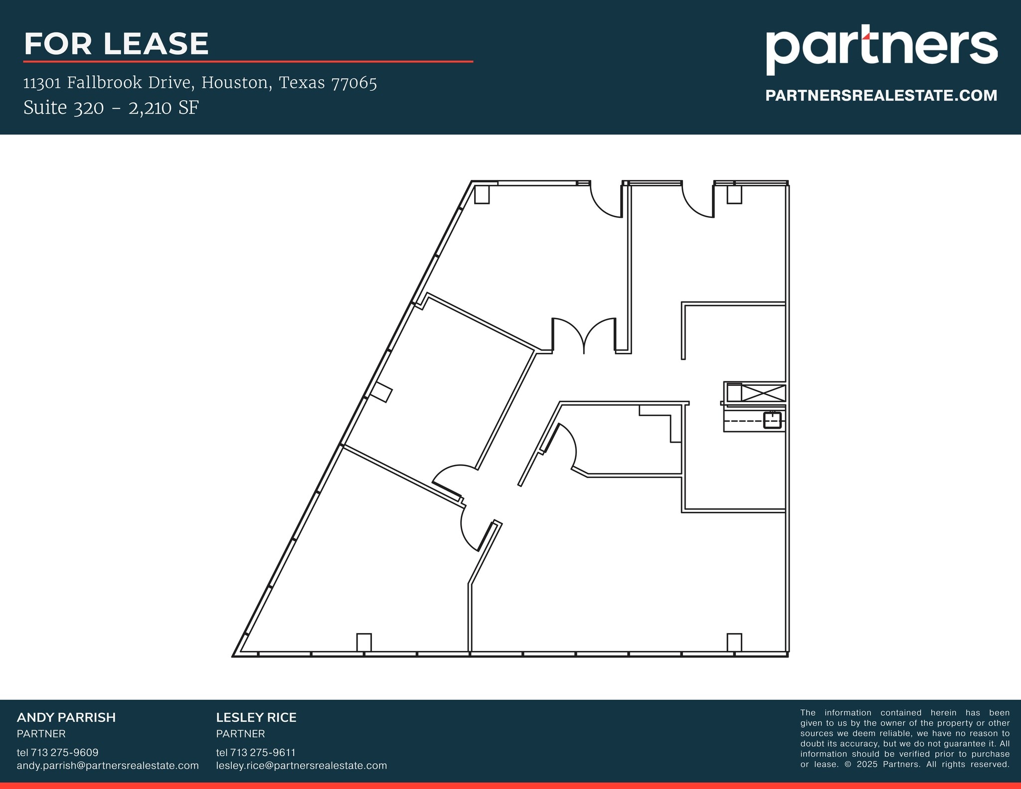 11301 Fallbrook Dr, Houston, TX à louer Plan de site– Image 1 sur 1