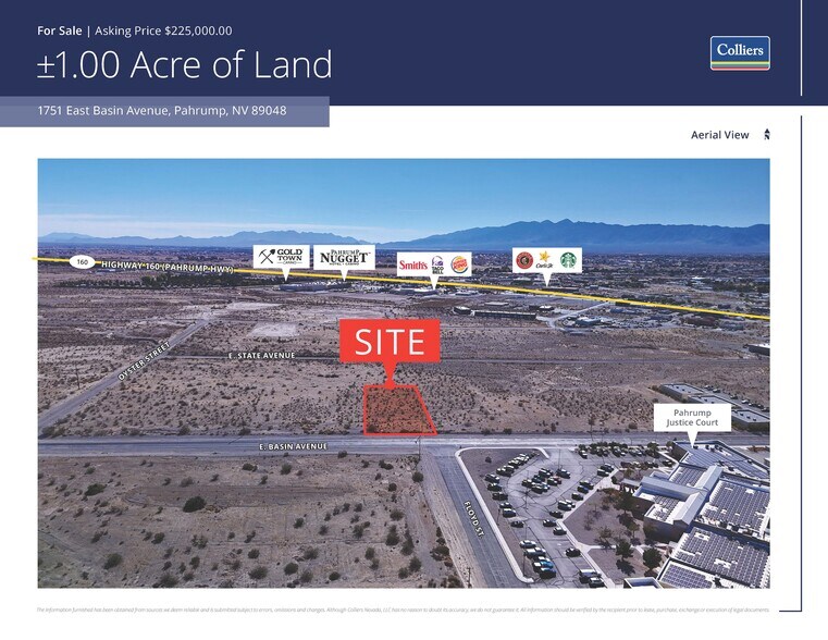 1751 E. Basin, Pahrump, NV à vendre - Photo de l’immeuble – Image 3 sur 4