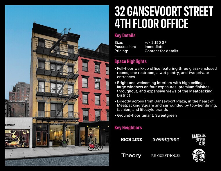 32 Gansevoort St, New York, NY à louer - Photo de l’immeuble – Image 2 sur 5