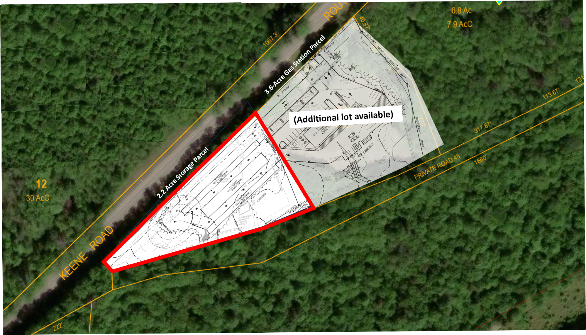 414 Keene Rd - LAND Storage Dev. Site, Antrim, NH à vendre Photo principale– Image 1 sur 3