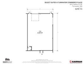 8913 Select Ct SE, Tumwater, WA à louer Plan d’étage– Image 2 sur 7