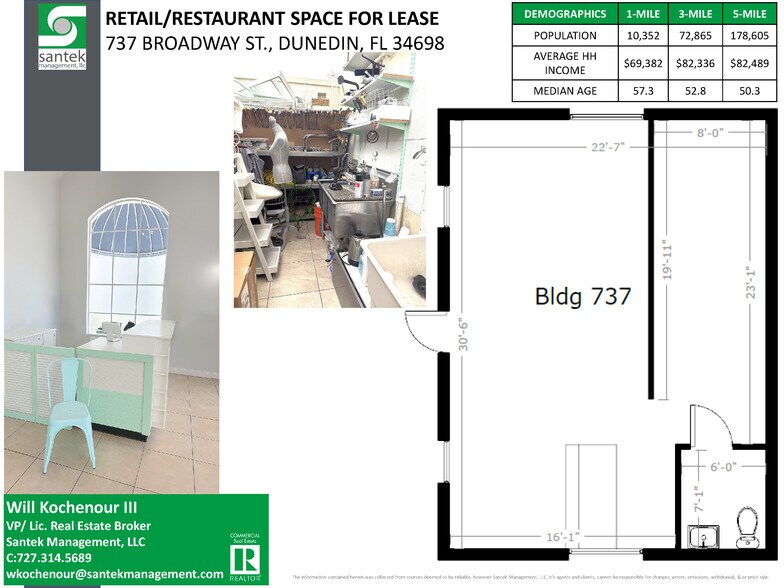 737 Broadway, Dunedin, FL à louer - Photo de l’immeuble – Image 3 sur 9