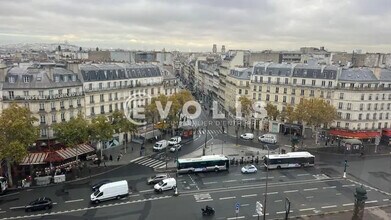 Paris - Vue aérienne  vue de carte
