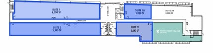 70 S Mississauga Rd, Mississauga, ON à louer Plan d’étage– Image 1 sur 1