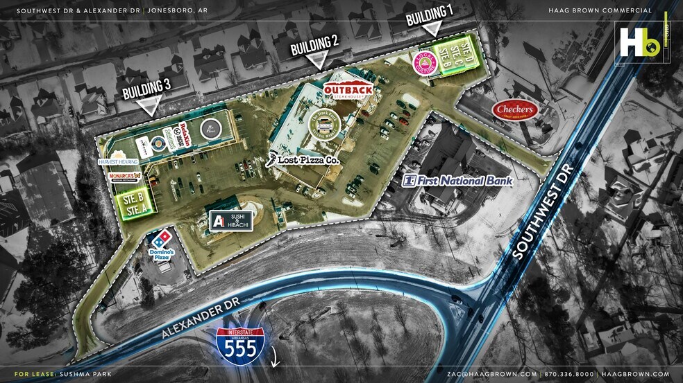 Southwest Dr & Hwy 63, Jonesboro, AR à louer - Aérien – Image 2 sur 6