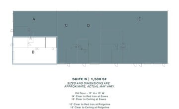 1100 Regal Row, Austin, TX à louer Plan d’étage– Image 1 sur 1