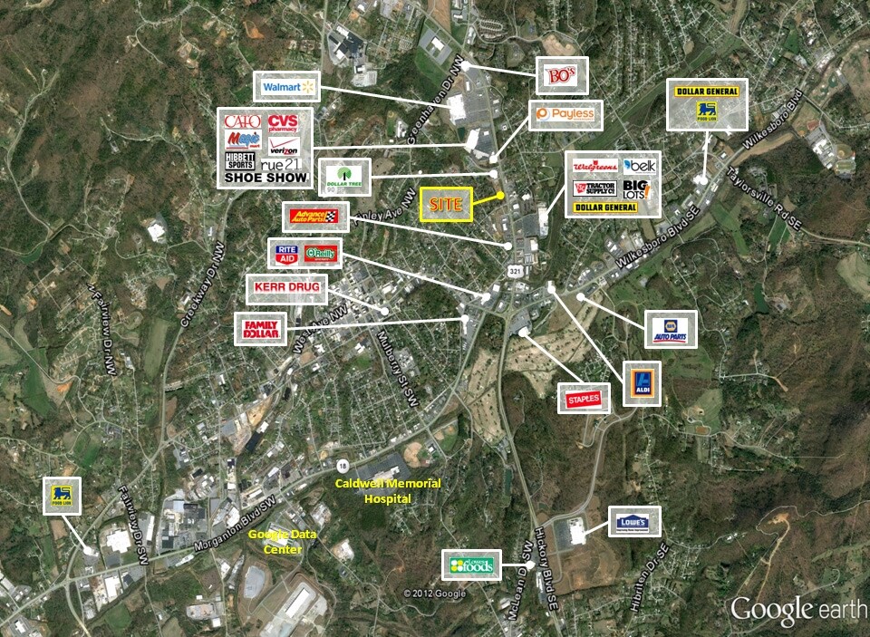 102 Hospital Ave NW, Lenoir, NC à vendre Photo principale– Image 1 sur 7